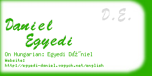 daniel egyedi business card